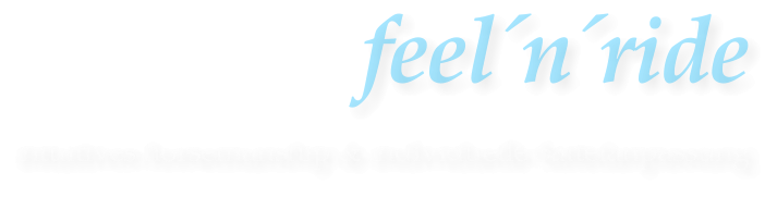 feelnride intuitives horsemanship & individuelle Sattelanpassung